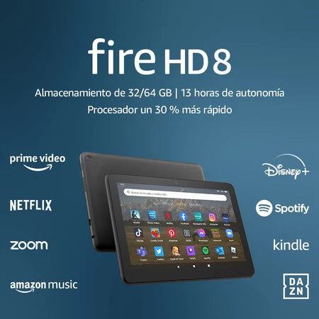 Amazon Fire HD 8: la nueva tablet económica de Amazon es más potente y liviana